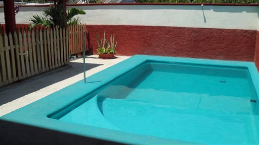 'Swimming pool' Casas particulares are an alternative to hotels in Cuba.